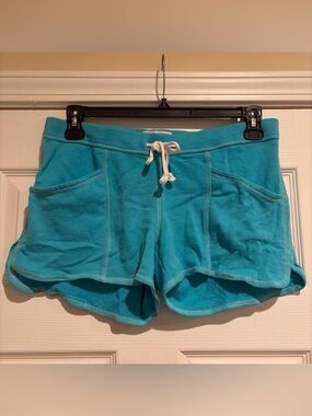 Old Navy Turquoise Drawstring Athletic Shorts
